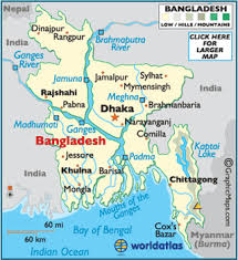 Large detailed map of bangladesh with cities. Bangladesh Maps Facts Map World Map Europe Bangladesh