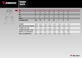Dainese Pants Size Chart Best Picture Of Chart Anyimage Org