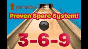 Bowling Tips How To Bowl Using A Spare System With The 3 6 9 Bowling Technique