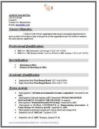 Choose professional resume fonts to look your best. Best Professional Resume Format For Freshers