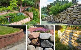 Sloped Yard Retaining Wall Ideas List