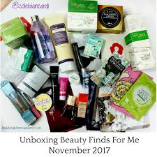 november 2017 giveaway unboxing beauty