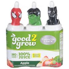 good2grow 100 juice apple character