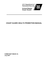 coast guard wellness manual u s