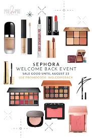 sephora welcome back event how to save