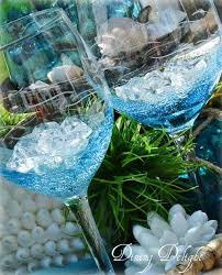 Coastal Drinking Glasses With A Splash