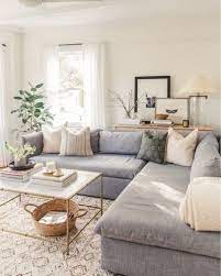 Gray Sectional Sofa And Farmhouse Pil