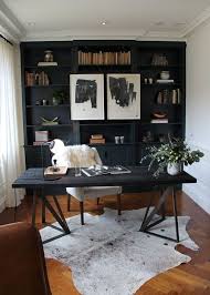 Trend Alert Home Office Navy Built Ins Real Study Makeover Reveal