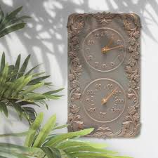 Acanthus Indoor Outdoor Wall Clock