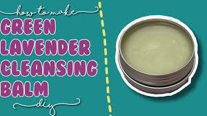 green lavender cleansing balm recipe