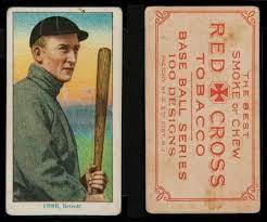 Many of the dead ball era stars enshrined in this 524 card group still fascinate us a full 100 years since their heyday. Red Cross Tobacco Baseball Cards From Deanscards Com