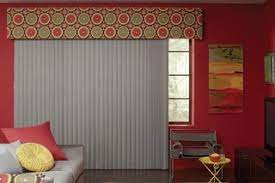 valance with vertical blind photos