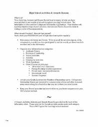 13 Best Of Honors And Awards Resume Examples Photos