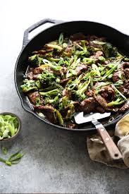 healthy mongolian beef recipe with
