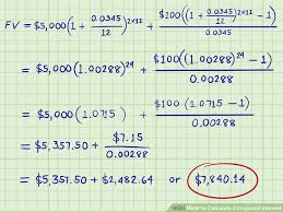 How To Calculate Compound Interest 15 Steps With Pictures