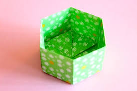 hexagonal box howorigami com