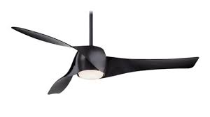 Beacon Ceiling Fan Artemis Black 147 Cm 58 With Lighting And Remote Control