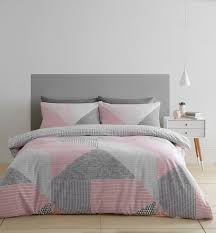 larrson geo pink dreamtime bed linen