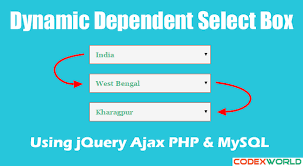 Dynamic Dependent Select Box Using Jquery Ajax And Php