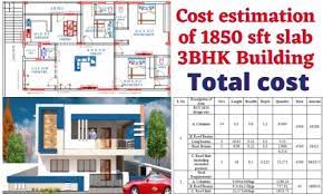 Cost Estimation Of 3bhk Building Cost