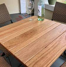 hardwood outdoor table top 22mm thick