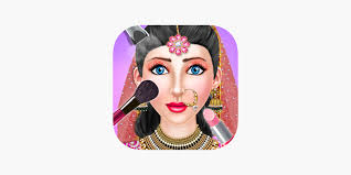 indian bridal dressup makeover on the