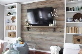 Pallet Accent Wall Wood Pallet Wall