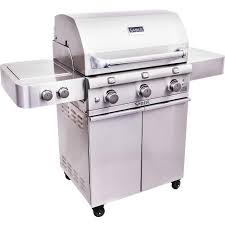 freestanding infrared propane gas grill