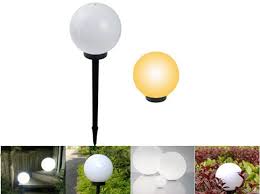 outdoor solar ball lights energy saving
