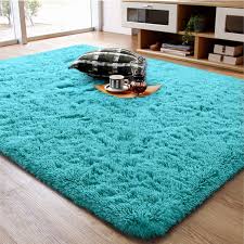 ompaa soft fluffy area rug for living