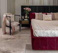 bedroom marble floor design