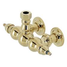 Wall Mount Faucet Polished Brass