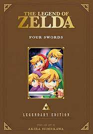 Legend of zelda four swords manga