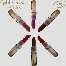 gallery lipstick gold cased lipsticks
