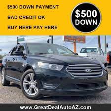 We also offer bank financing. 500 Down Used Cars Phoenix Buy Here Pay Here Gd Auto