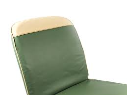 Seat Covers Green W Cream Top Fiat
