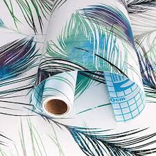 Home Decoration Feather Pattern Self