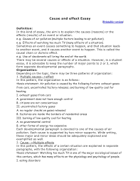 Best Ideas of Example Of A Cause And Effect Essay For Cover Letter     How To Write A Cause and Effect Essay  Topics   Outline