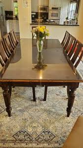 ralph lauren solid wood dining table