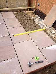 How To Lay Indian Sandstone