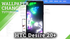 htc desire 20 apply live wallpaper
