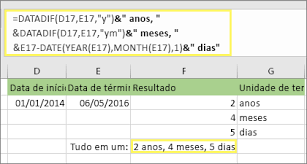 calcular a diferença entre duas datas