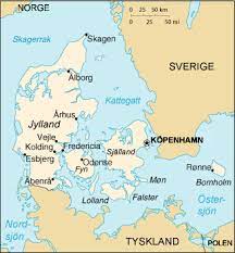Karta över skandinavien (danmark, finland, norge och sverige). Danmarks Geografi Wikipedia