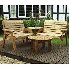 Did you scroll all this way to get facts about rustic outdoor furniture? Rustic Garden Wooden Four Seater Corner Unit Patio Furniture Bench Outdoor Uk Ebay