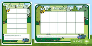 Minibeast Ten Frame Sticker Reward Charts Early Years