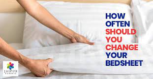 wondering how often to change bedsheets