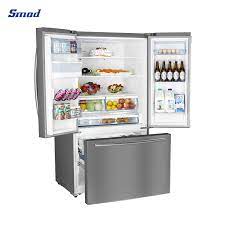 These refrigerators will surely become hot sellers. China Smad Oem No Frost Freezer Refrigeration French Door Refrigerator With Water Dispenser China French Door Refrigerator And Stainless Steel Refrigerator French Door Price