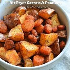air fryer carrots and potatoes must