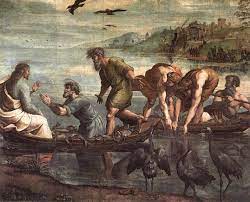 Then jesus said to simon, don't be. Miraculous Catch Of Fish Wikipedia