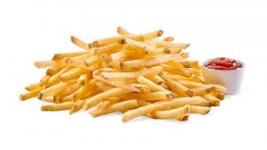 french fries w salt and vinegar